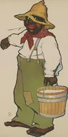 Picture 15 of 53 from ABC in Dixie : a plantation alphabet (1908), leaf 17