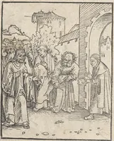 An illustration from Passional Christi und Antichristi (1521)
