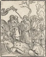 An illustration from Passional Christi und Antichristi (1521)