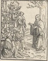 An illustration from Passional Christi und Antichristi (1521)