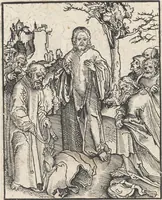 An illustration from Passional Christi und Antichristi (1521)
