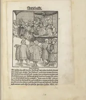 An illustration from Passional Christi und Antichristi (1521)