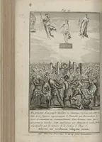 An illustration from La magie blanche dévoilée, ou, Explication des tours surprennants, qui font depuis peu l'admiration de la capitale et de la province : avec des réflexions sur la baguette divinatoire, les automates joueurs d'échecs, &c. &c (1784)
