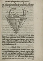 Picture 10 of 15 from Hocus pocus junior : the anatomie of legerdemain, or, The art of jugling set forth in his proper colours, fully, plainly, and exactly, so that an ignorant person may thereby learn the full perfection of the same, after a little practice : unto each tricke is added the figure, where it is needfull for instruction (1635), leaf 39