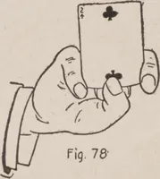 An illustration from Artifice, ruse, and subterfuge at the card table : a treatise on the science and art of manipulating cards (1905)