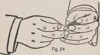 An illustration from Artifice, ruse, and subterfuge at the card table : a treatise on the science and art of manipulating cards (1905)