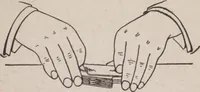 An illustration from Artifice, ruse, and subterfuge at the card table : a treatise on the science and art of manipulating cards (1905)