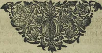 An illustration from Wolffgangi Hildebrands neu-vermehrt, vortrefflich, ausserlesen curieuses Kunst und Wunderbuch : darinnen begriffen wunderbahre Geheimnüsse und Kunststücke, wie man nemlich mit dem gantzen menschlichen Cörper zahmen und wilden Thieren, Vogeln, Fischen, Ungezieffern, allerley Gewächsen und Pflantzungen : auch sonsten fast unerhörte wunderbahrliche Sachen verrichten : auch etliche Wunder-Schrifften künstlich zu bereiten : zu löblicher und lustiger Ubung gebrauchen und die Zeit nützlich zu vertreiben, beneben Erzehlung vieler wunderlichen Dingen, so hin und wieder in der Welt gefunden werden : mit angehengter Beschreibung des Paradiess Luft-Garten und Planetenbuche, dabey eine vollkommene Beschreibung der Physiognomiae, Chiromantiae und Distillir-Kunst (1704)