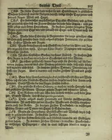 Picture 37 of 88 from Wolffgangi Hildebrands neu-vermehrt, vortrefflich, ausserlesen curieuses Kunst und Wunderbuch : darinnen begriffen wunderbahre Geheimnüsse und Kunststücke, wie man nemlich mit dem gantzen menschlichen Cörper zahmen und wilden Thieren, Vogeln, Fischen, Ungezieffern, allerley Gewächsen und Pflantzungen : auch sonsten fast unerhörte wunderbahrliche Sachen verrichten : auch etliche Wunder-Schrifften künstlich zu bereiten : zu löblicher und lustiger Ubung gebrauchen und die Zeit nützlich zu vertreiben, beneben Erzehlung vieler wunderlichen Dingen, so hin und wieder in der Welt gefunden werden : mit angehengter Beschreibung des Paradiess Luft-Garten und Planetenbuche, dabey eine vollkommene Beschreibung der Physiognomiae, Chiromantiae und Distillir-Kunst (1704), leaf 529