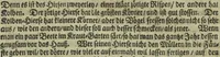 An illustration from Wolffgangi Hildebrands neu-vermehrt, vortrefflich, ausserlesen curieuses Kunst und Wunderbuch : darinnen begriffen wunderbahre Geheimnüsse und Kunststücke, wie man nemlich mit dem gantzen menschlichen Cörper zahmen und wilden Thieren, Vogeln, Fischen, Ungezieffern, allerley Gewächsen und Pflantzungen : auch sonsten fast unerhörte wunderbahrliche Sachen verrichten : auch etliche Wunder-Schrifften künstlich zu bereiten : zu löblicher und lustiger Ubung gebrauchen und die Zeit nützlich zu vertreiben, beneben Erzehlung vieler wunderlichen Dingen, so hin und wieder in der Welt gefunden werden : mit angehengter Beschreibung des Paradiess Luft-Garten und Planetenbuche, dabey eine vollkommene Beschreibung der Physiognomiae, Chiromantiae und Distillir-Kunst (1704)
