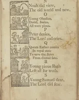 An illustration from The New England primer, improved : for the more easy attaining the true reading of English : to which is added the Assembly of Divines' Catechism (1803)