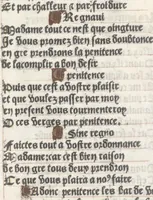 An illustration from Bien, aduise mal, aduise (1499)