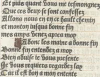 An illustration from Bien, aduise mal, aduise (1499)