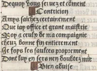 An illustration from Bien, aduise mal, aduise (1499)
