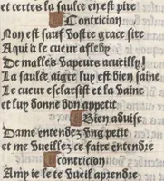 An illustration from Bien, aduise mal, aduise (1499)