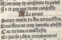 An illustration from Bien, aduise mal, aduise (1499)
