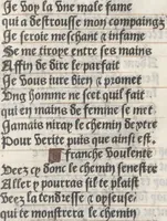 An illustration from Bien, aduise mal, aduise (1499)