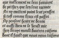 An illustration from Bien, aduise mal, aduise (1499)