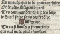 An illustration from Bien, aduise mal, aduise (1499)