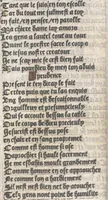 An illustration from Bien, aduise mal, aduise (1499)