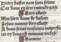 An illustration from Bien, aduise mal, aduise (1499)
