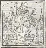 An illustration from Bien, aduise mal, aduise (1499)