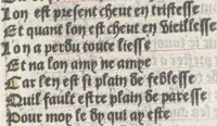 An illustration from Bien, aduise mal, aduise (1499)