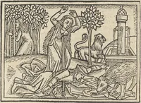 An illustration from De claris mulieribus (1487)
