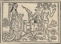 An illustration from De claris mulieribus (1487)
