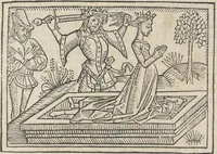 An illustration from De claris mulieribus (1487)