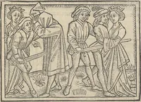 An illustration from De claris mulieribus (1487)