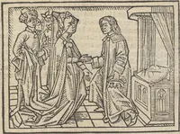 An illustration from De claris mulieribus (1487)