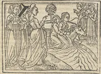 An illustration from De claris mulieribus (1487)