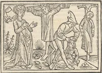 An illustration from De claris mulieribus (1487)