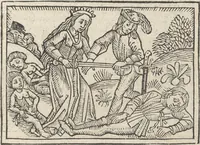 An illustration from De claris mulieribus (1487)