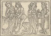 An illustration from De claris mulieribus (1487)