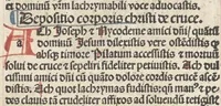 An illustration from Horologium deuotionis circa vitam Christi (1490)