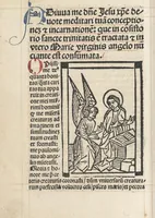 An illustration from Horologium deuotionis circa vitam Christi (1490)