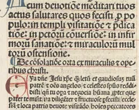 An illustration from Horologium deuotionis circa vitam Christi (1490)