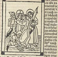 An illustration from Horologium deuotionis circa vitam Christi (1490)