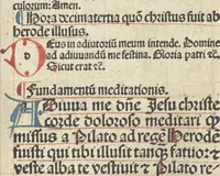An illustration from Horologium deuotionis circa vitam Christi (1490)