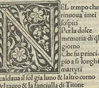 An illustration from Commento deli Triumphi del Petrarcha (1497)
