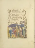 An illustration from Songs of innocence (1789)