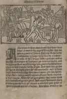 An illustration from The Knyght of the Swanne (1512)