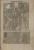 An illustration from The Knyght of the Swanne (1512)