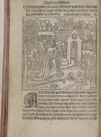 An illustration from The Knyght of the Swanne (1512)
