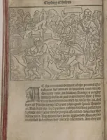 An illustration from The Knyght of the Swanne (1512)