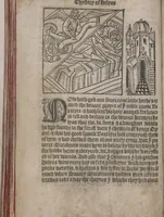 An illustration from The Knyght of the Swanne (1512)