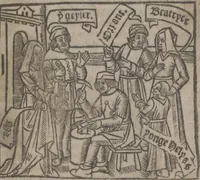 Picture 21 of 45 from The Knyght of the Swanne (1512), leaf 73