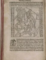 An illustration from The Knyght of the Swanne (1512)